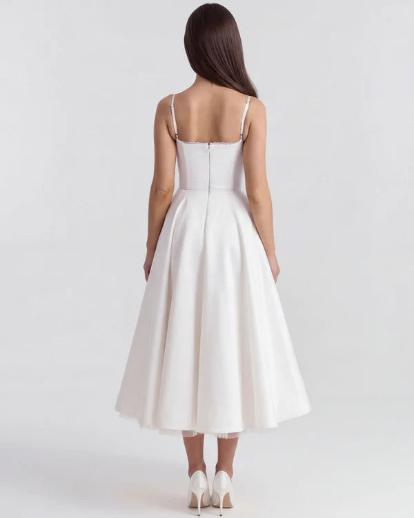 Selene | Elegant Midi Dress
