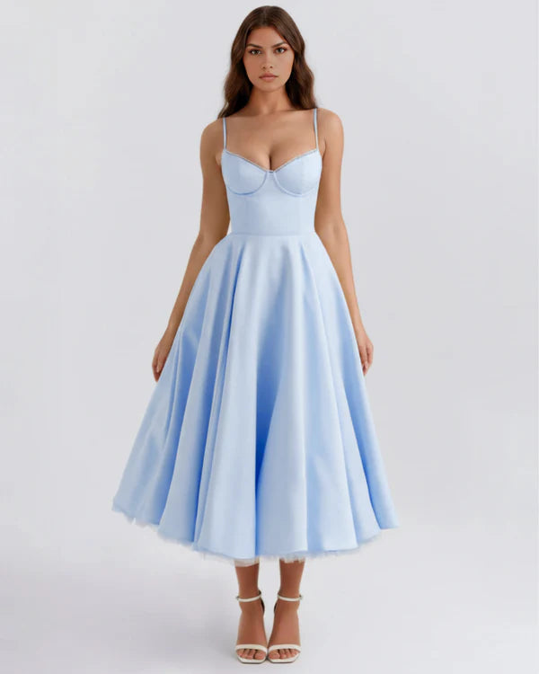 Selene | Elegant Midi Dress