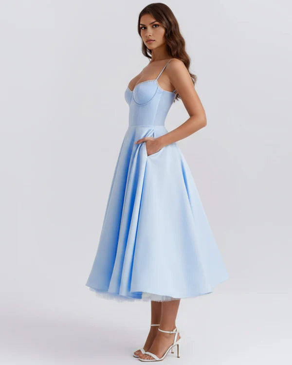 Selene | Elegant Midi Dress