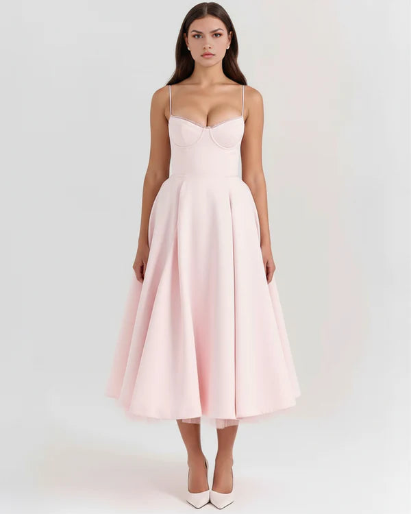 Selene | Elegant Midi Dress