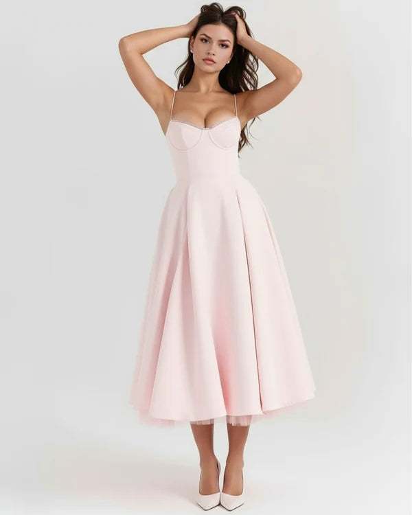 Selene | Elegant Midi Dress
