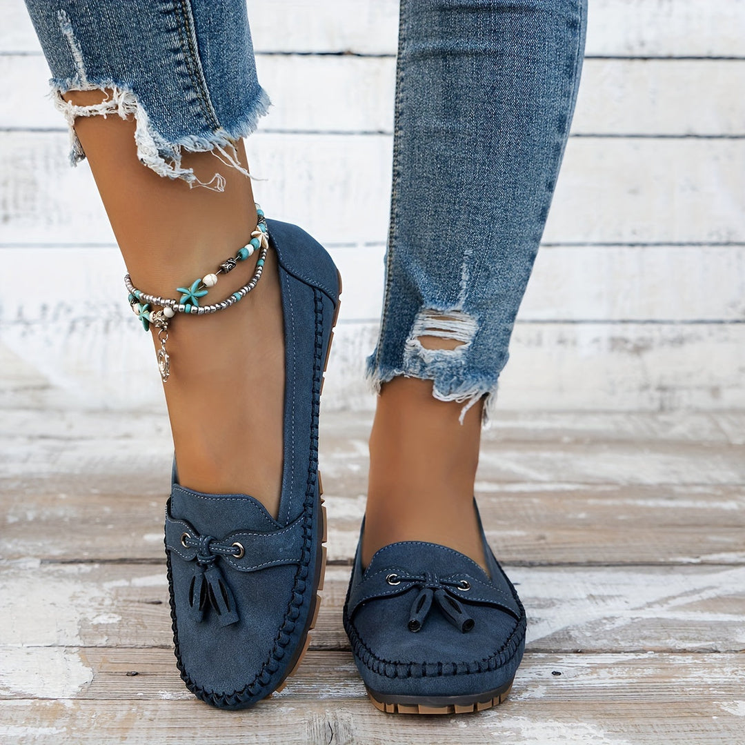 Nadine |  Mocassins classiques avec détail à franges