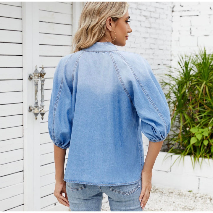Tamara | Denim top