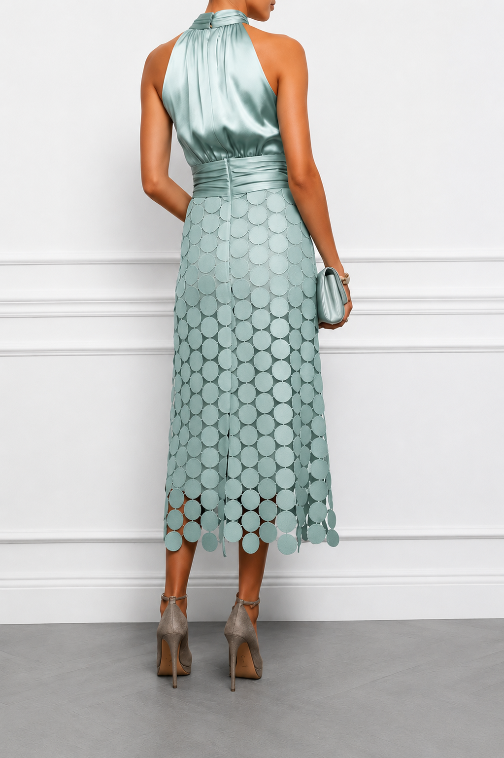 Celine | Elegant Midi Dress For Ceremonies