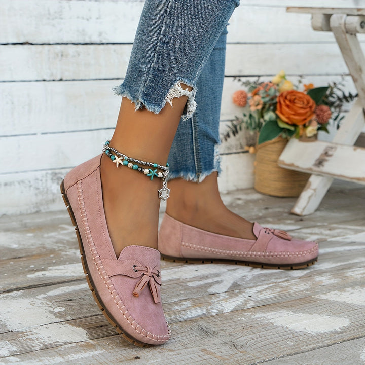Nadine |  Mocassins classiques avec détail à franges