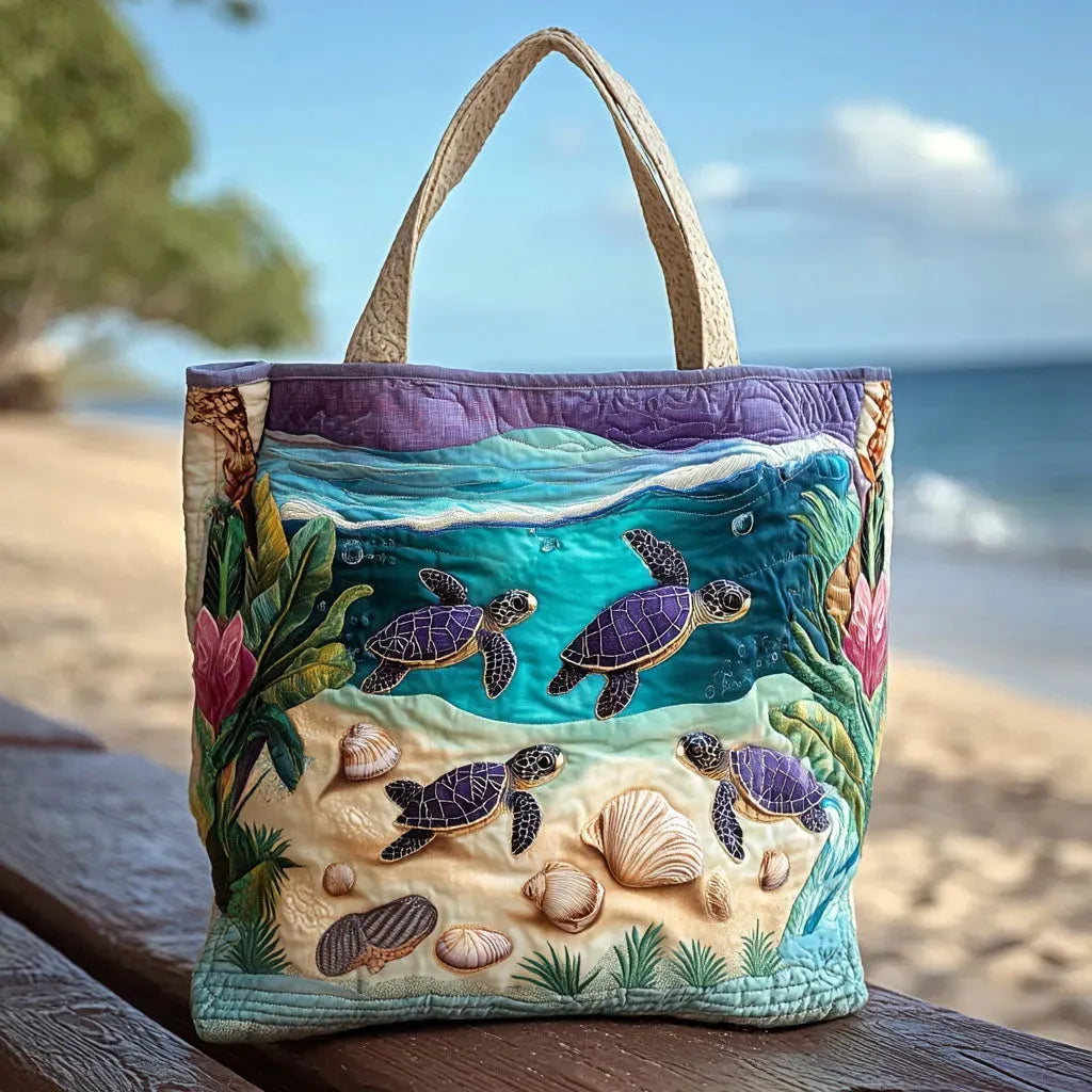 Artisanal Tote Bag - Lagoon Spirit