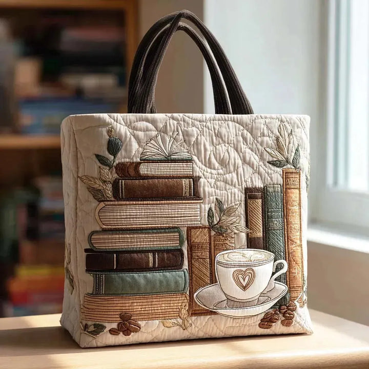 Artisanal Tote Bag - Coffee Chapter