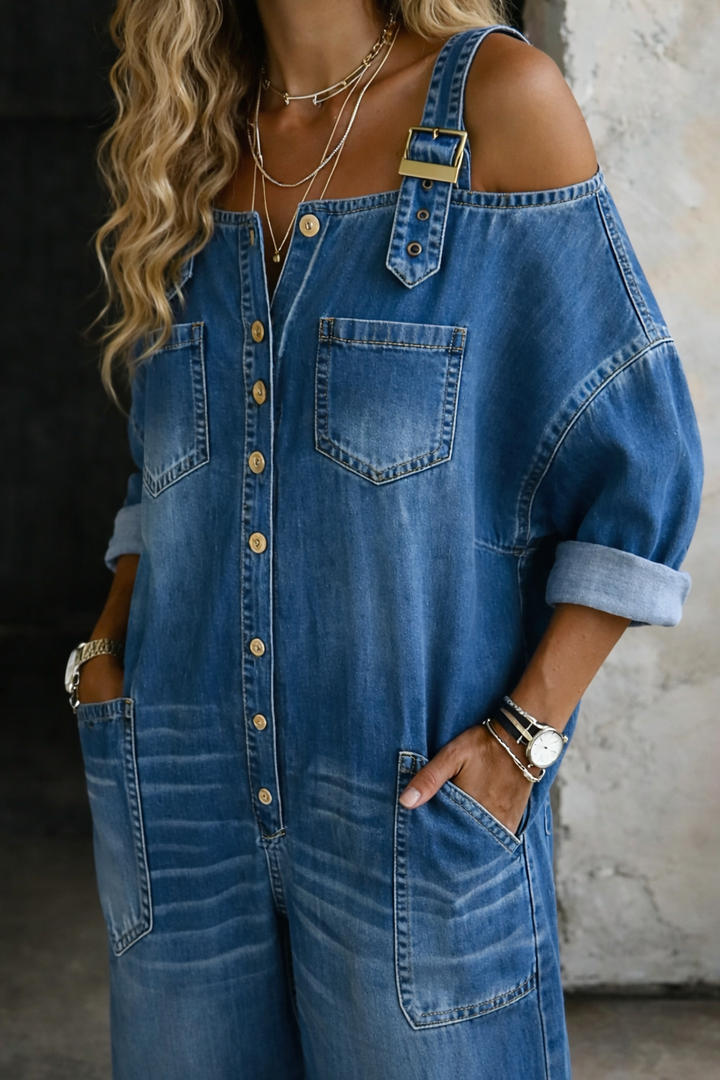 Aurore Denim Jumpsuit