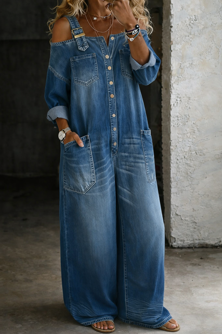 Aurore Denim Jumpsuit
