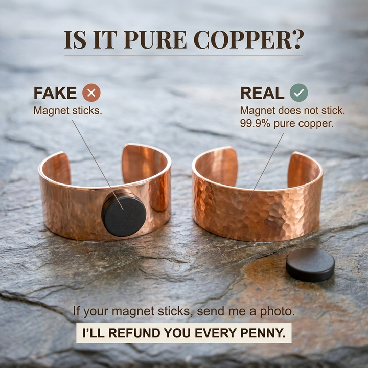 Glimmer Copper Bracelet