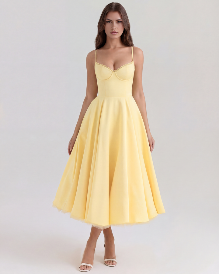 Selene | Elegant Midi Dress