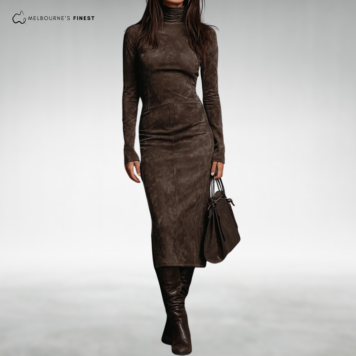 Victoria™ Elegant Midi Dress