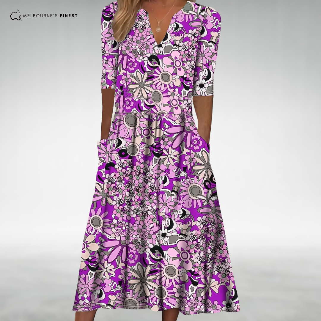 Norah™ Floral Midi Dress