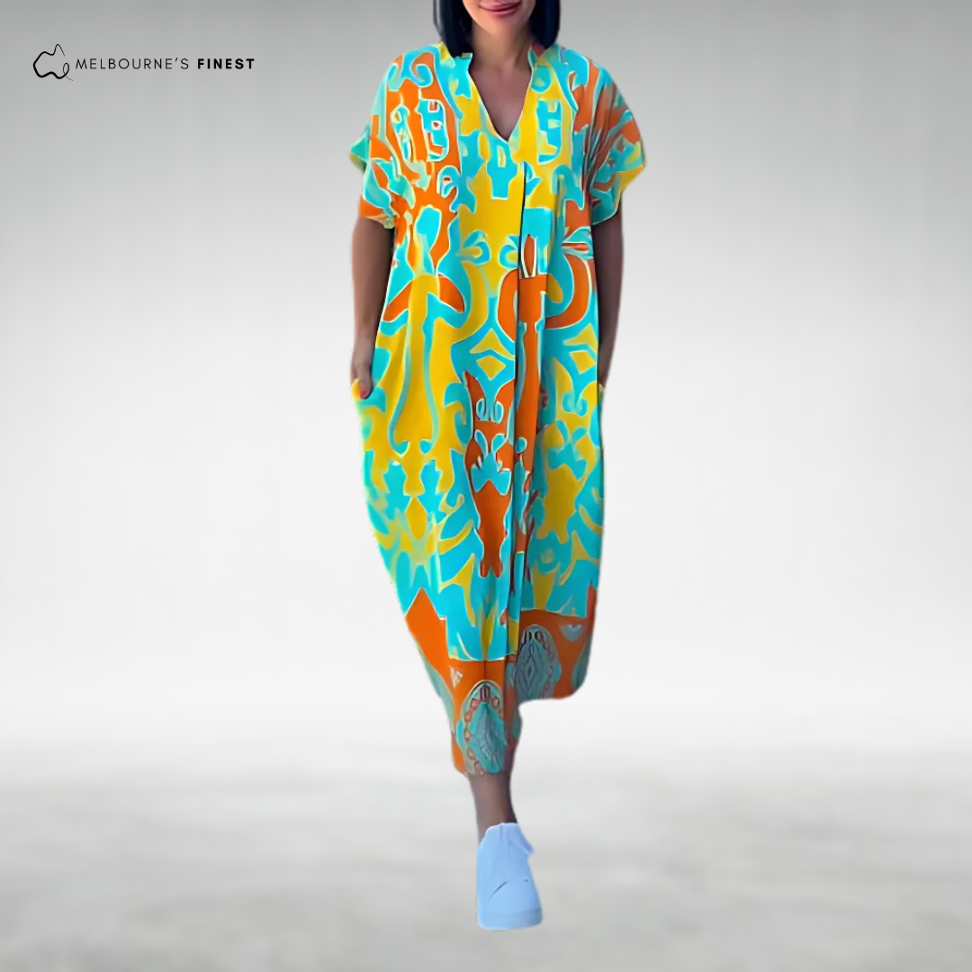 Debbie™ Relaxed Boho Maxi Dress