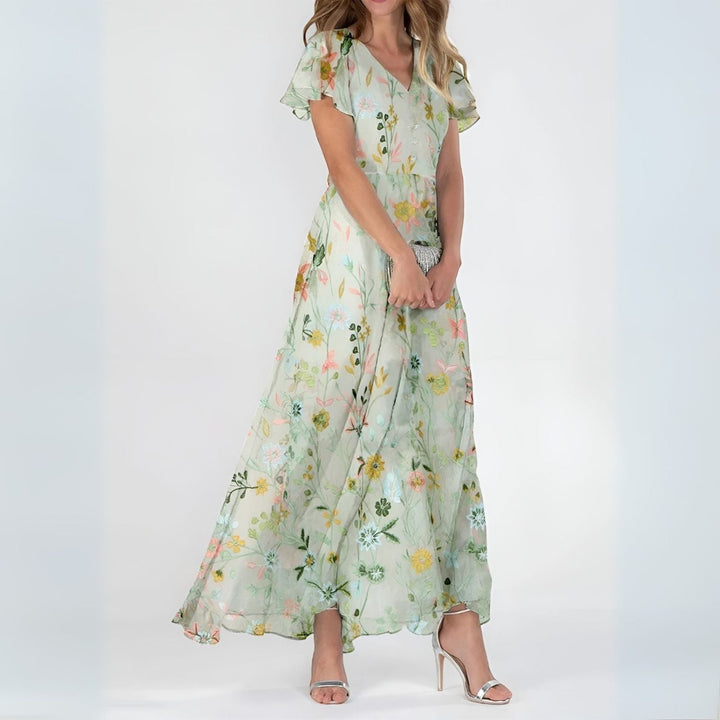 AUDREY | ROBE LUXE CACHANT LE VENTRE