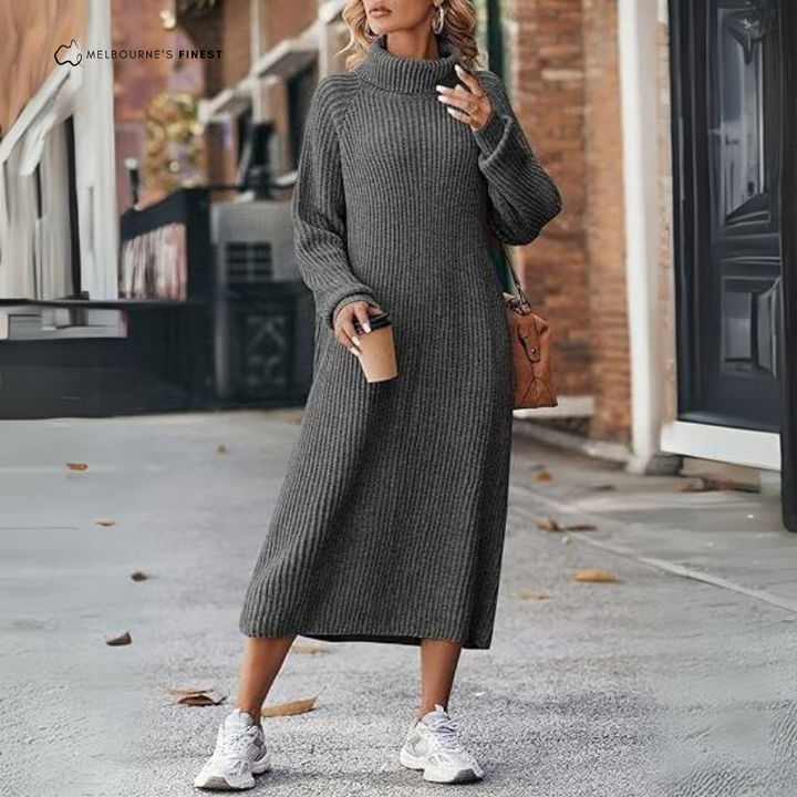 Thea™ Elegant Midi Dress