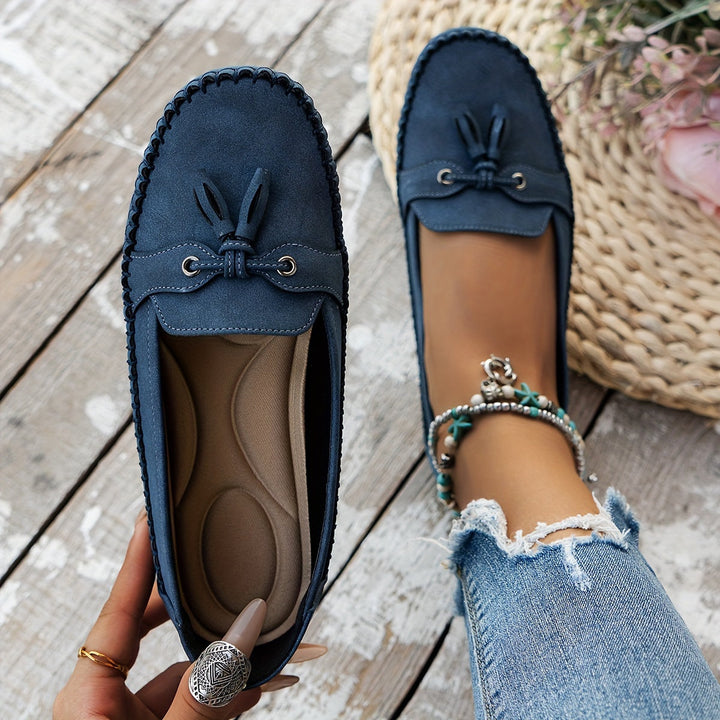 Nadine |  Mocassins classiques avec détail à franges