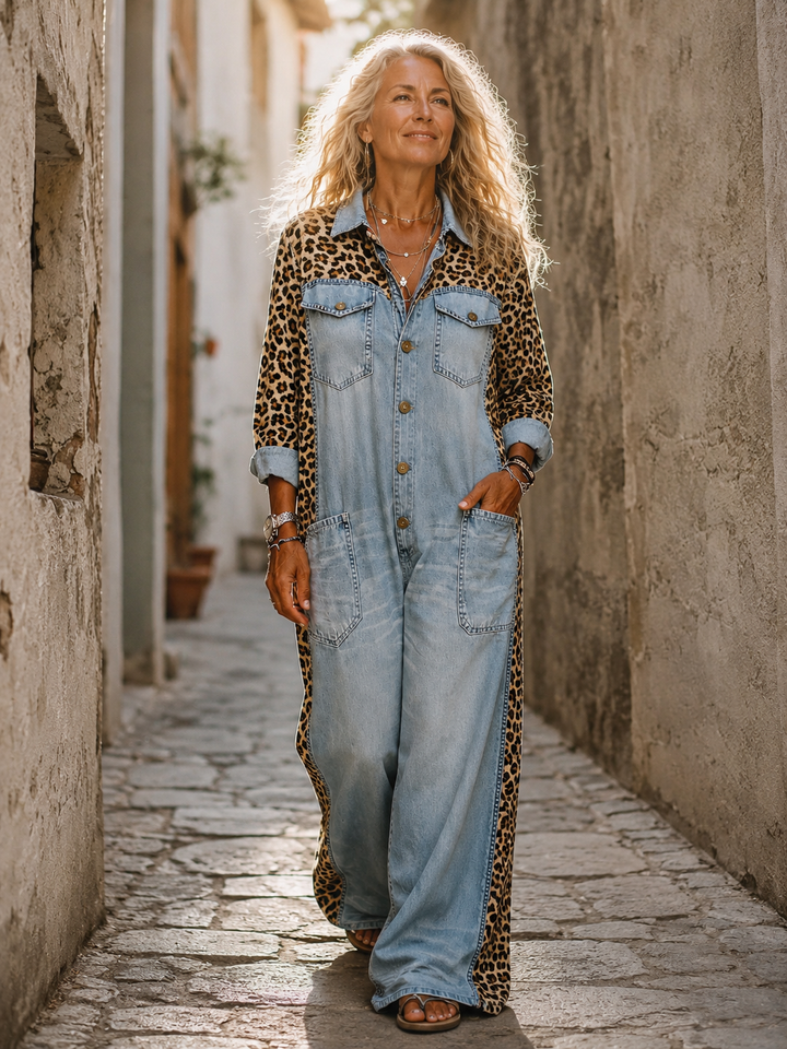 Amanda | Combinaison Effet Denim