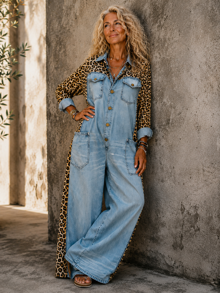 Amanda | Combinaison Effet Denim