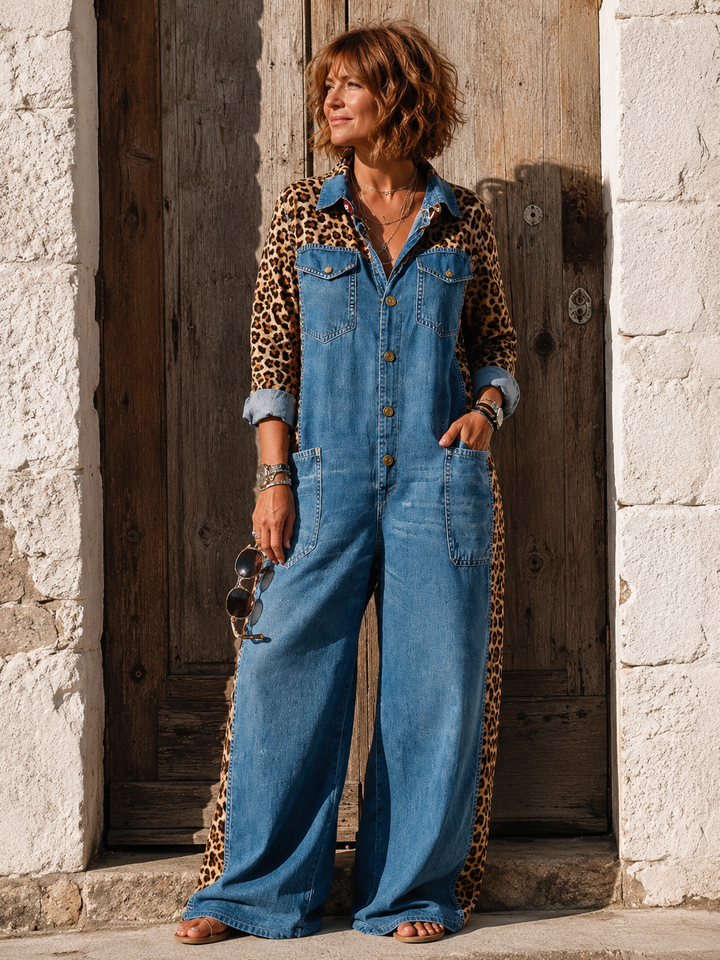 Amanda | Combinaison Effet Denim