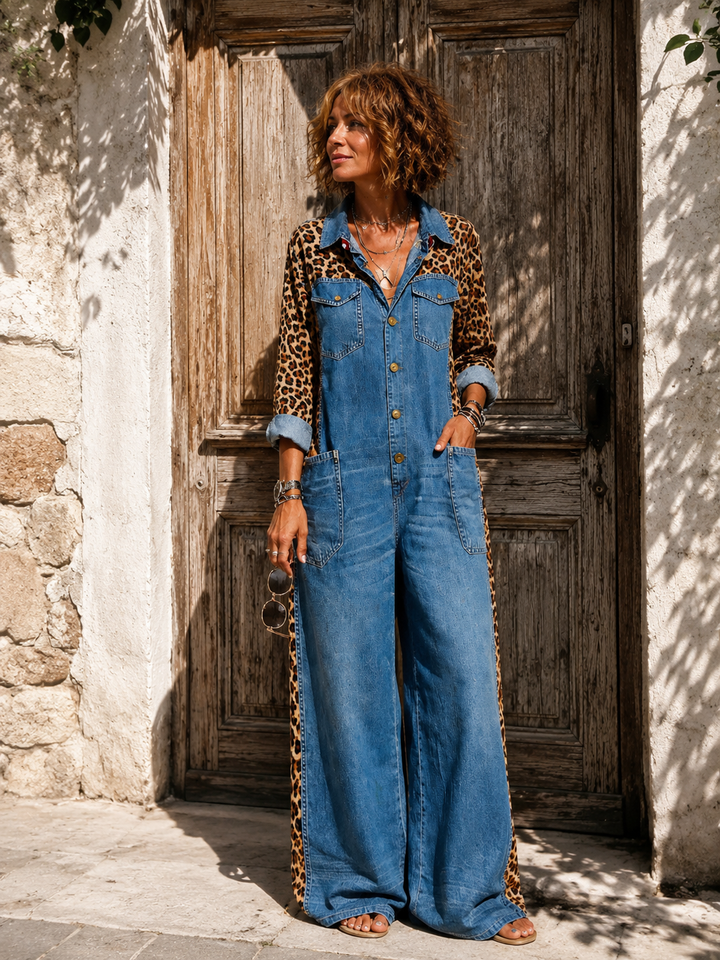 Amanda | Combinaison Effet Denim