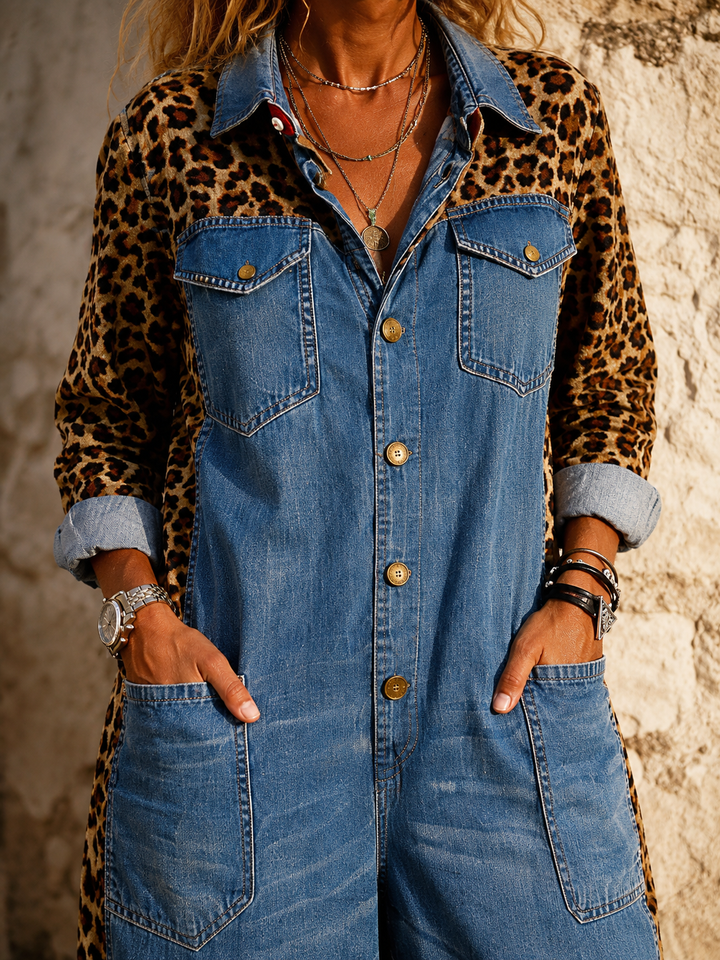 Amanda | Combinaison Effet Denim