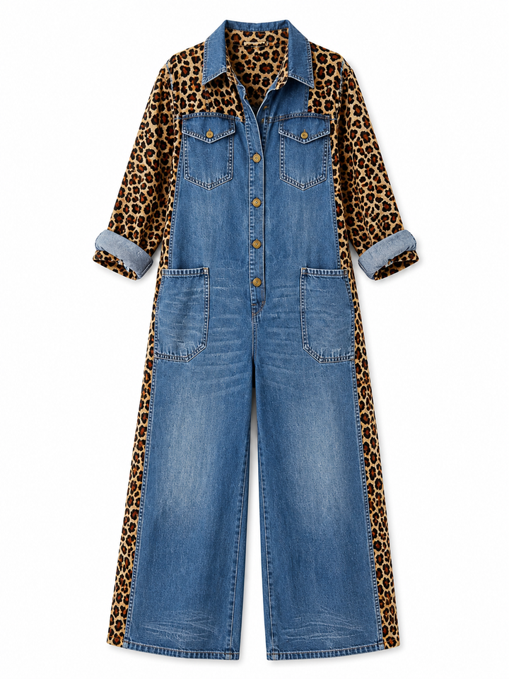 Amanda | Combinaison Effet Denim