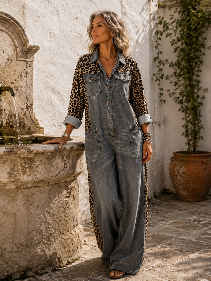 Amanda | Combinaison Effet Denim