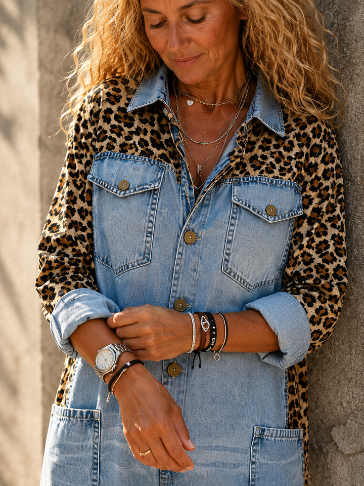 Amanda | Combinaison Effet Denim