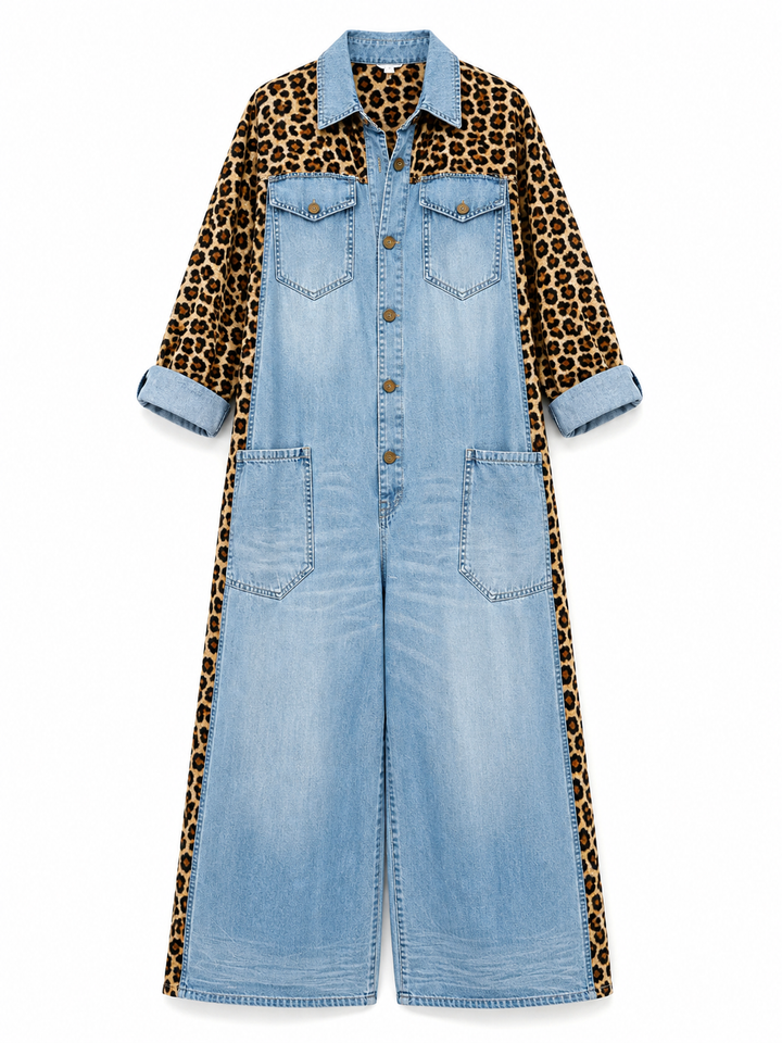 Amanda | Combinaison Effet Denim