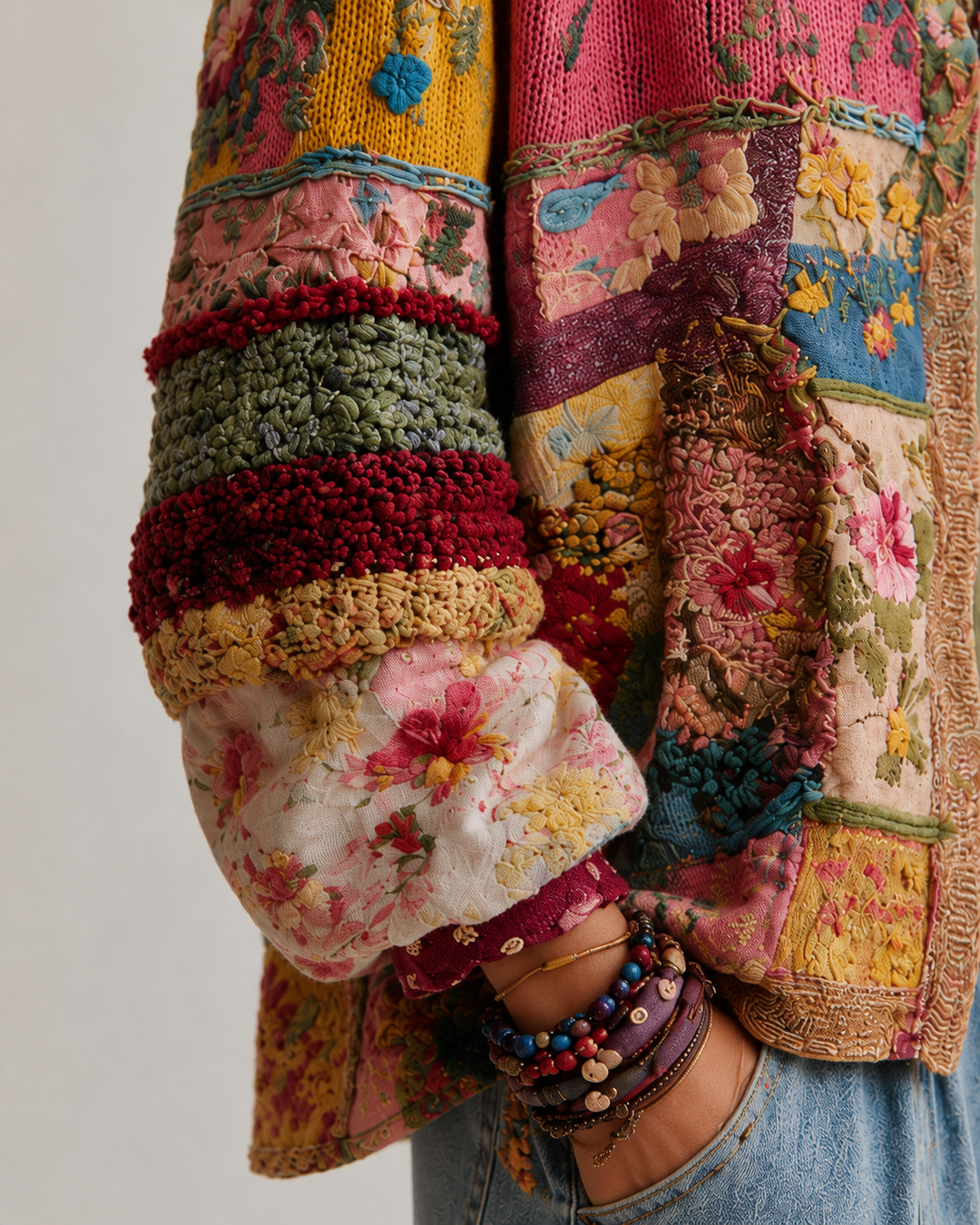 Milla| Boho Knit Jacket