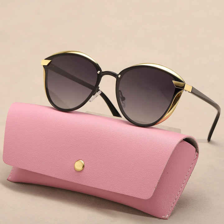 Runa | Polarised Cat-Eye Sunglasses with Case