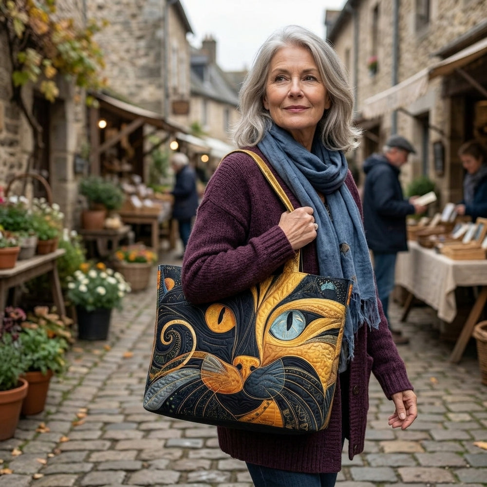Artisanal Bag - Mystic Cat